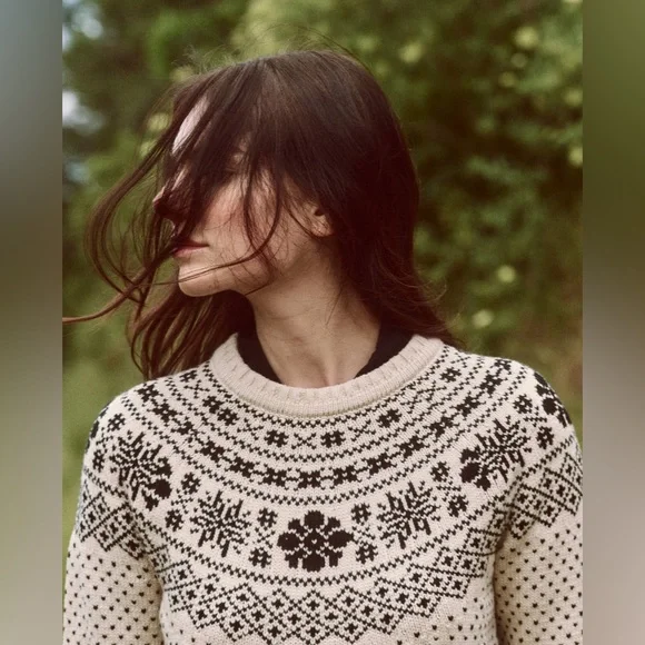 NWT The Great The Slope Crew Sweater